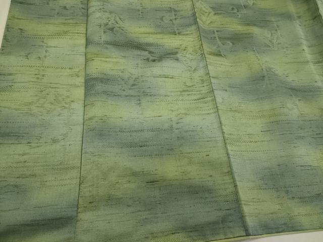 平和屋着物■上質な紬 霞文 正絹 逸品 未使用 CABI1654oy