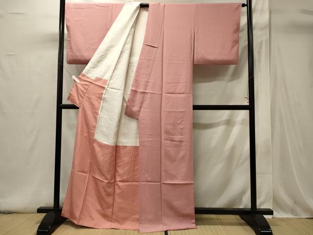 平和屋着物■江戸小紋 舞花文 正絹 逸品 CABI1699oy