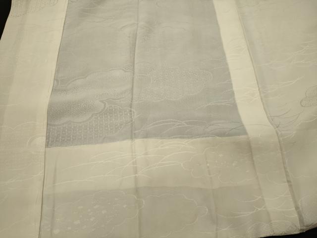 平和屋着物■長襦袢 無双仕立て 雲取り吉祥文 正絹 逸品 CABI1706oy