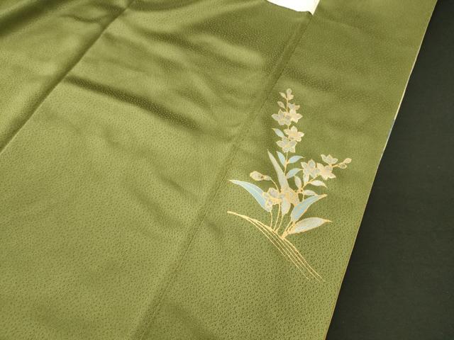 平和屋着物■訪問着 枝花文 金彩 正絹 逸品 CABI1743oy