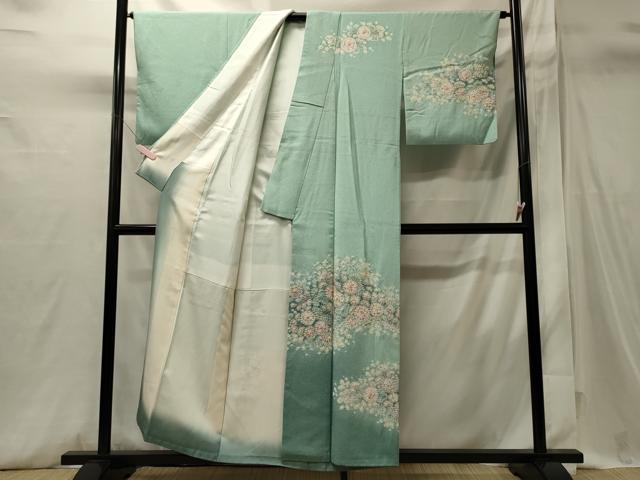 平和屋着物■訪問着 辻が花 絞り 暈し染め 正絹 逸品 CABI1749oy