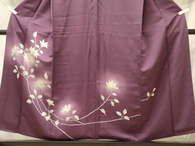 平和屋着物■訪問着 枝花文 暈し染め 正絹 逸品 CABI1757oy