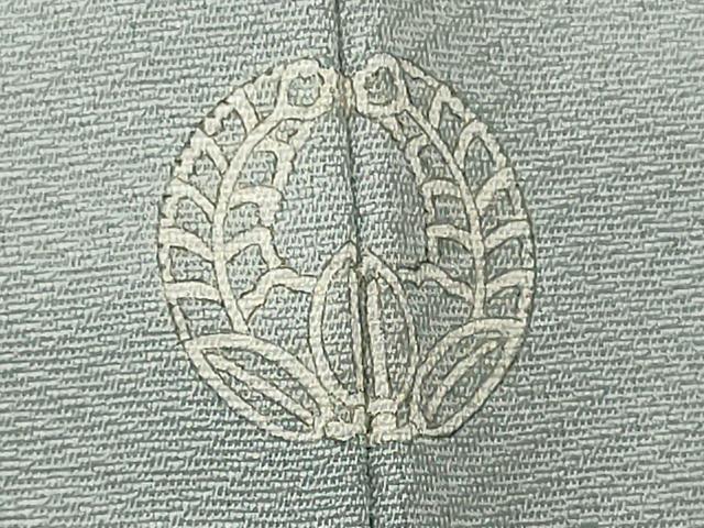 平和屋着物■上質な色無地 草花地紋 秘色色 正絹 逸品 未使用 CABI1783oy