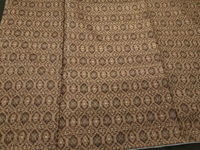 平和屋着物■上質な小紋 菱文 正絹 逸品 CABI1812oy