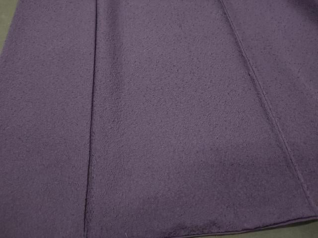 平和屋着物■上質な色無地 葡萄色 正絹 逸品 CABI1817oy