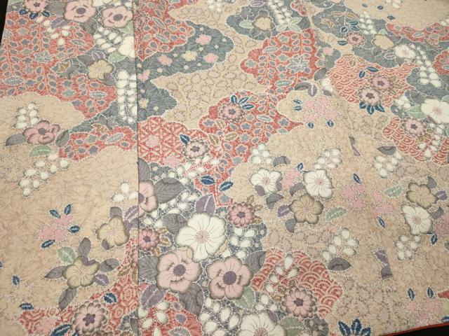 平和屋着物■上質な小紋 辻が花 正絹 逸品 CABI1874oy