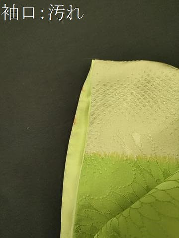平和屋着物■豪華振袖 松葉文 金彩 正絹 逸品 CABI1891oy