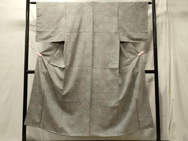 平和屋着物■上質な小紋 作家物 霞文 正絹 逸品 未使用 CABI1899oy