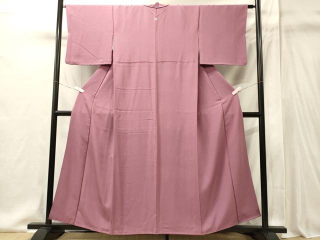 平和屋着物■上質な色無地 菖蒲色 正絹 逸品 CABI1904oy