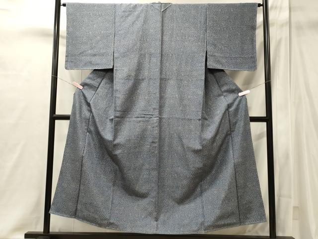 平和屋着物■上質な小紋 花唐草文 正絹 逸品 未使用 CABI1936oy