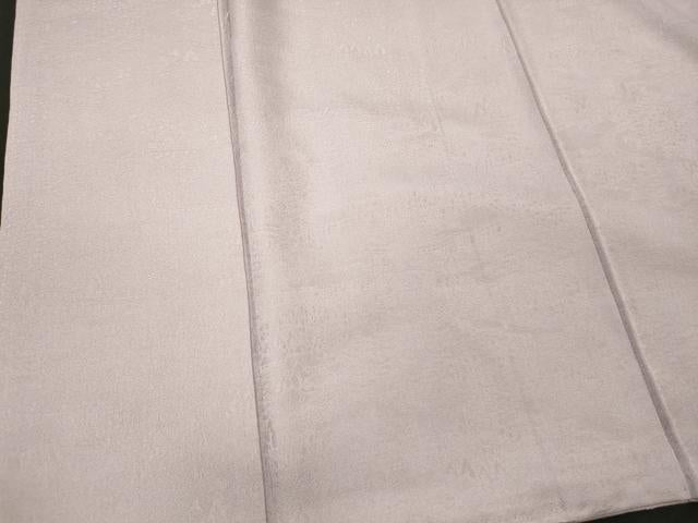 平和屋着物■上質な色無地 風景地紋 牡丹鼠色 正絹 逸品 CABI1946oy