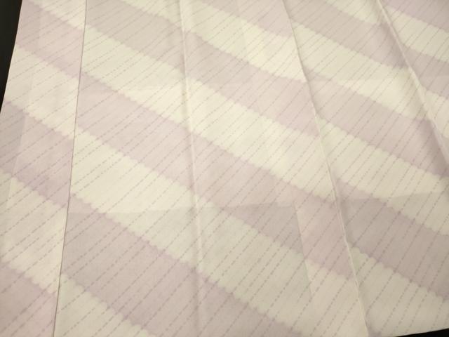 平和屋着物■長襦袢 袷 斜線文 正絹 逸品 CABI1953oy