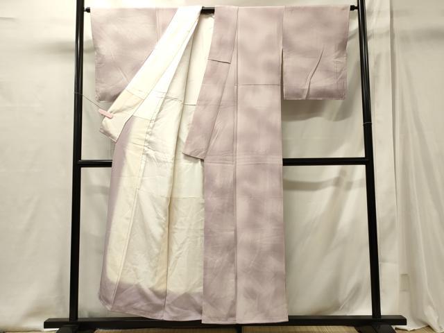 平和屋着物■上質な小紋 霞文 暈し染め 正絹 逸品 未使用 CABI1989oy