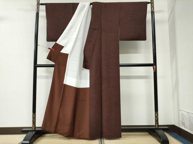 平和屋着物●上質な小紋 吉祥文 正絹 逸品 CABI2013yc