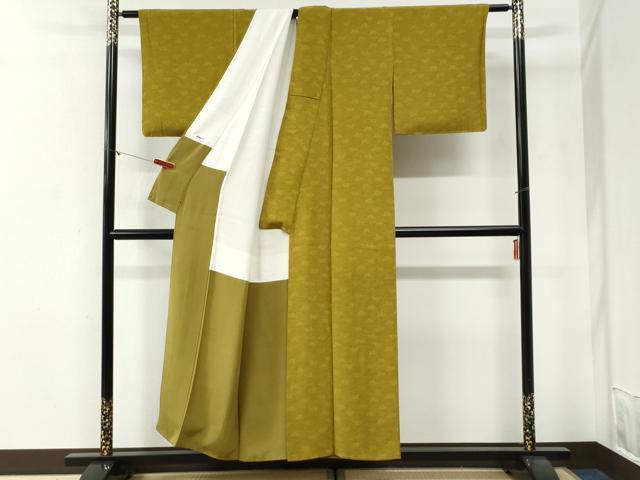 平和屋着物●重要無形文化財 人間国宝 中村勇二郎 江戸小紋 麒麟 正絹 逸品 CABI2044yc