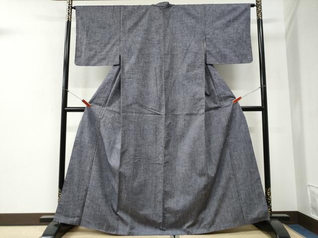 平和屋着物●上質な紬 霞文 正絹 逸品 未使用 CABI2049yc