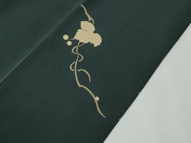 平和屋着物●訪問着 刺繍 色紙鶴南天蔦の葉文 金彩 正絹 逸品 CABI2052yc