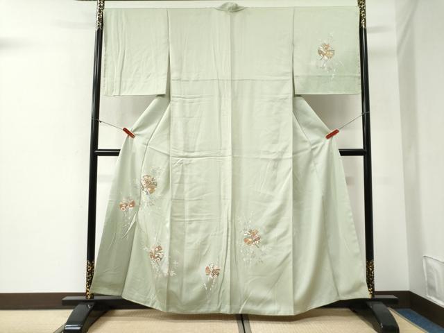 平和屋着物●訪問着 草花吉祥文 金彩 正絹 逸品 未使用 CABI2083yc