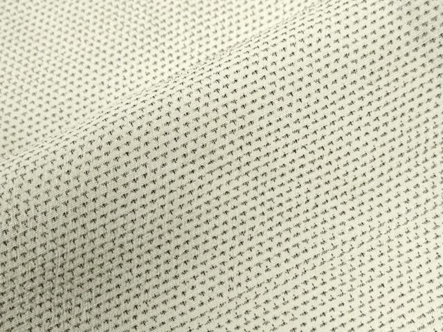 平和屋着物●白鷹お召 蚊絣 正絹 逸品 CABI2120yc