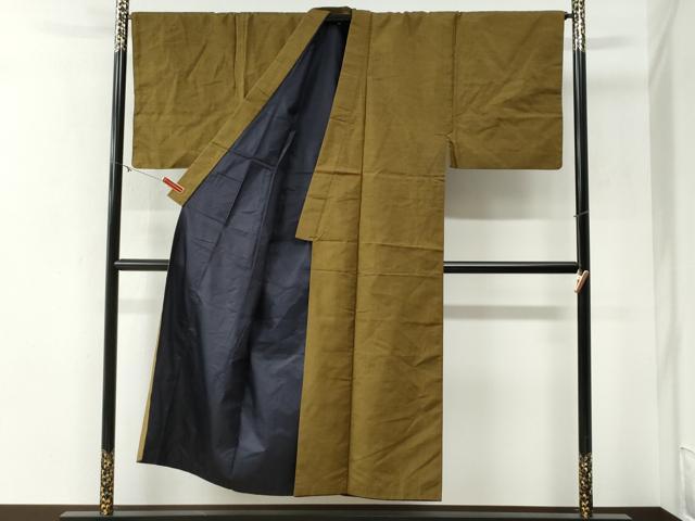 平和屋着物●男性 紬 網代織 正絹 逸品 CABI2143yc