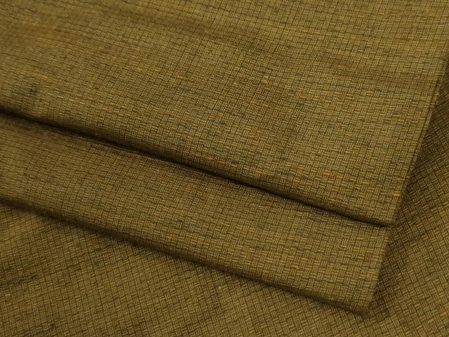 平和屋着物●男性 紬 網代織 正絹 逸品 CABI2143yc