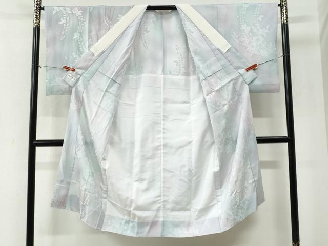 平和屋着物●長襦袢 無双仕立て 辻が花地紋 暈し染め やまと誂製 正絹 逸品 CABI2249yc