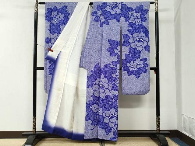 平和屋着物●豪華振袖 総絞り 草花文 正絹 逸品 CABI2267yc