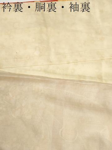 平和屋着物●豪華振袖 地紋起こし 乱菊 正絹 逸品 CABI2274yc
