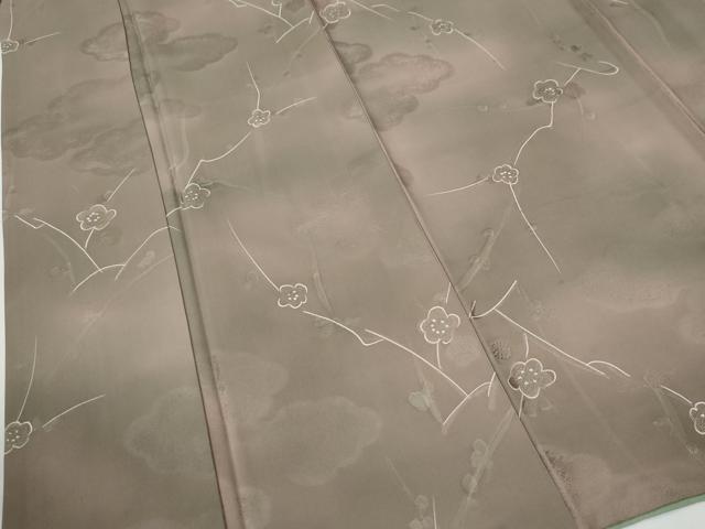 平和屋着物●上質な小紋 地紋起こし 枝梅文 暈し染め 正絹 逸品 CABI2316yc
