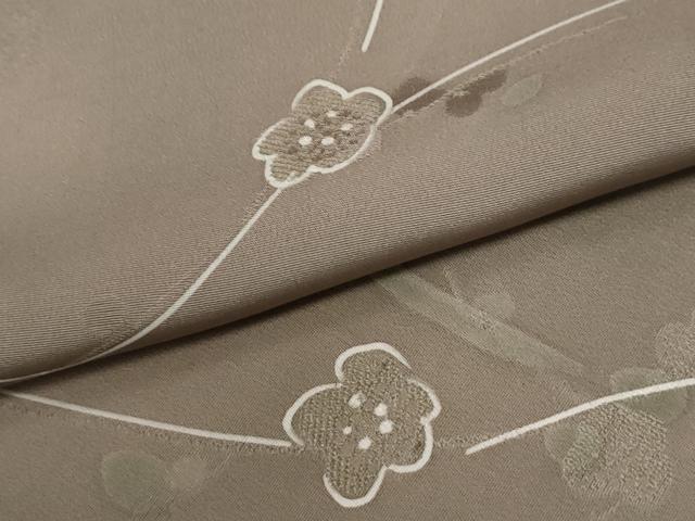 平和屋着物●上質な小紋 地紋起こし 枝梅文 暈し染め 正絹 逸品 CABI2316yc