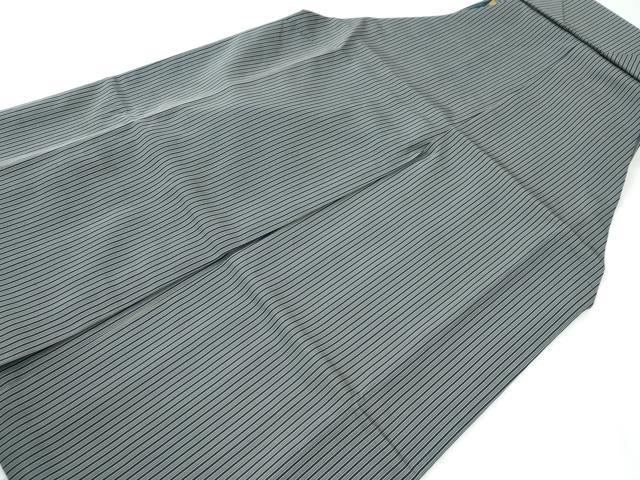 平和屋着物●男性 馬乗り袴 間道 正絹 逸品 CABI2331yc