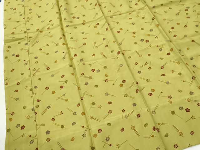 平和屋着物●長襦袢 無双仕立て 簪 櫛 正絹 逸品 CABI2348yc