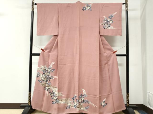 平和屋着物●訪問着 辻が花 正絹 逸品 CABI2373yc