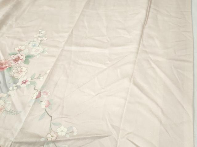 平和屋着物●訪問着 枝牡丹花文 金彩 正絹 逸品 CABI2376yc