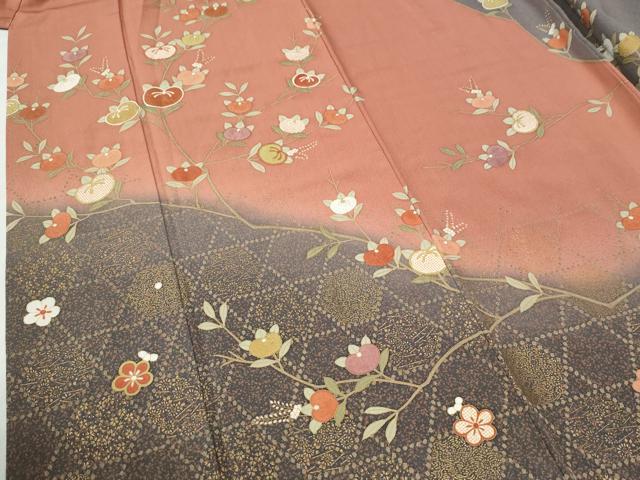 平和屋着物●訪問着 枝橘 金彩 正絹 逸品 CABI2380yc