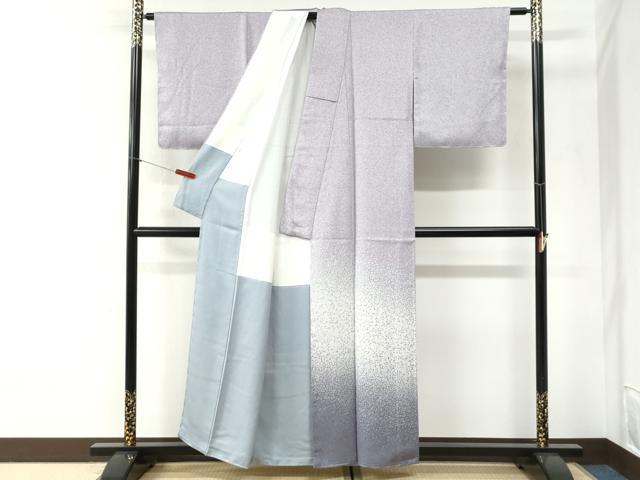 平和屋着物●中嶋まさひろ 蝋彩染作家 訪問着 霞文 正絹 逸品 未使用 CABI2383yc