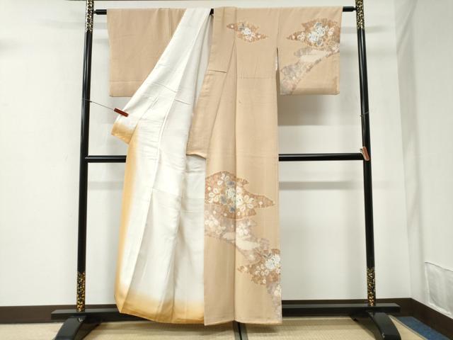 平和屋着物●訪問着 辻が花 絞り 正絹 逸品 CABI2410yc