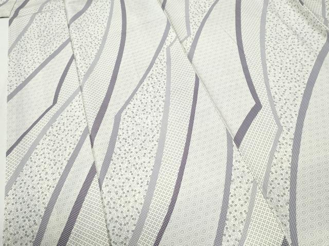 平和屋着物●上質な小紋 吉祥花文 正絹 逸品 未使用 CABI2447yc