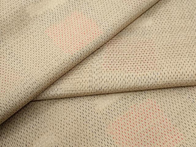 平和屋着物●本塩沢 色紙吉祥文 正絹 逸品 CABI2448yc