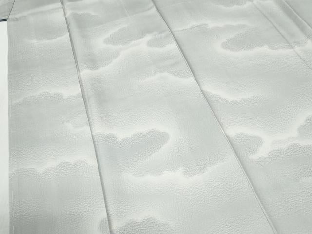 平和屋着物●上質な小紋 花雲 美匠勝染 暈し染め 正絹 逸品 CABI2473yc