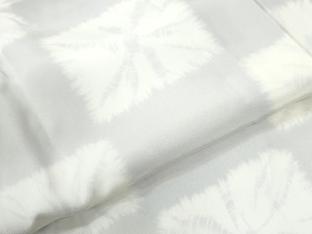 平和屋着物●長襦袢 無双仕立て 市松吉祥地紋 正絹 逸品 CABI2503yc