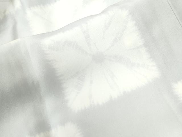 平和屋着物●長襦袢 無双仕立て 市松吉祥地紋 正絹 逸品 CABI2503yc