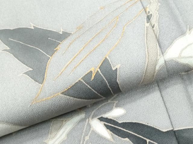 平和屋着物●訪問着 枝花文 暈し染め 金彩 正絹 逸品 CABI2513yc