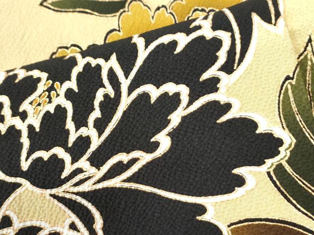 平和屋着物●豪華振袖 牡丹 金彩 正絹 逸品 CABI2520yc