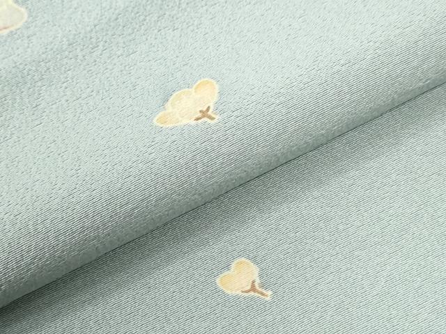 平和屋着物●訪問着 友禅 作家物 舞花文 正絹 逸品 CABI2549yc