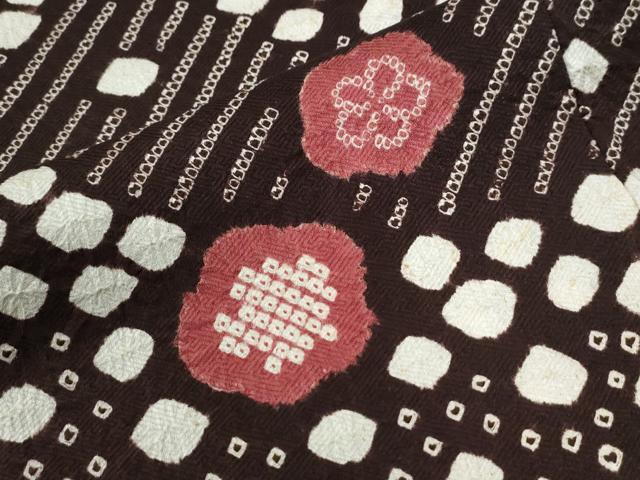 平和屋着物●訪問着 総絞り 舞花文 金彩 正絹 逸品 CABI2559yc