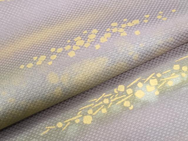平和屋着物●訪問着 刺繍 霞箔散らし 金彩 正絹 逸品 CABI2569yc