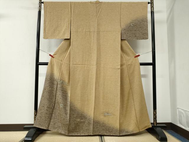 平和屋着物●訪問着 霞文 暈し染め 金彩 正絹 逸品 未使用 CABI2573yc