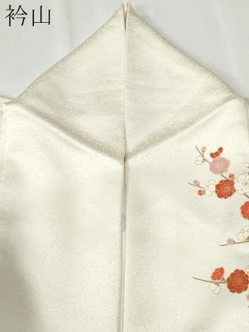 平和屋着物●訪問着 駒刺繍 雲取り浜松枝花文 金彩 鈴乃屋扱い 正絹 逸品 CABI2579yc