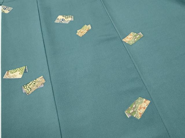 平和屋着物●上質な小紋 冊子吉祥花文 正絹 逸品 CABI2647yc